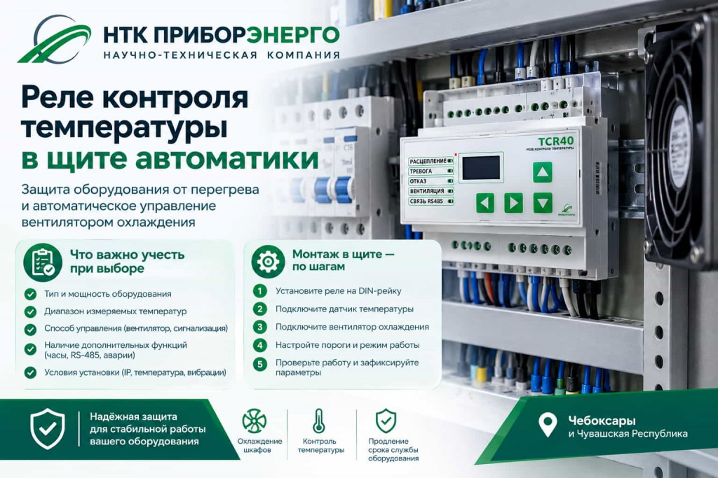 Реле температуры: инструкция по подключению для охлаждения шкафа автоматики
