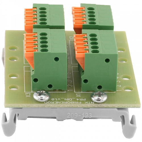 Разветвитель интерфейса RS-485/422 ПР-4 DIN IP00 (без корпуса) купить в интернет-магазине ООО «НТК Приборэнерго»
