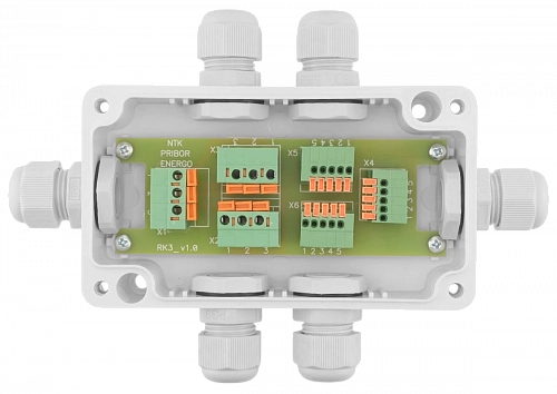 Разветвитель интерфейса и питания RS-485/422 РК-3 купить в интернет-магазине ООО «НТК Приборэнерго»