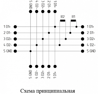 Разветвитель интерфейса RS-485/422 ПР-4СР IP65 купить в интернет-магазине ООО «НТК Приборэнерго»