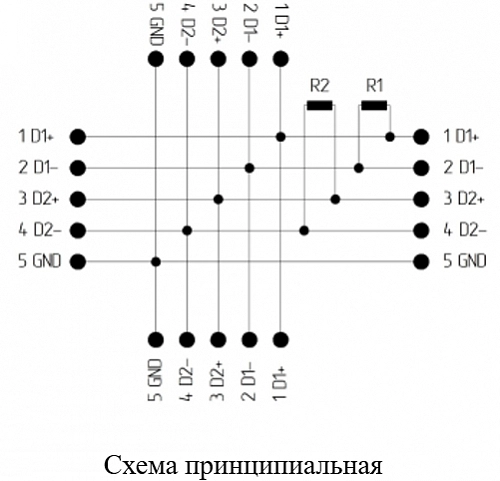 Разветвитель интерфейса RS-485/422 ПР-4СР IP65 купить в интернет-магазине ООО «НТК Приборэнерго»