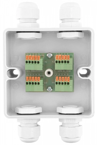 Разветвитель интерфейса RS-485/422 ПР-4 IP65 (Исполнение 2) купить в интернет-магазине ООО «НТК Приборэнерго»
